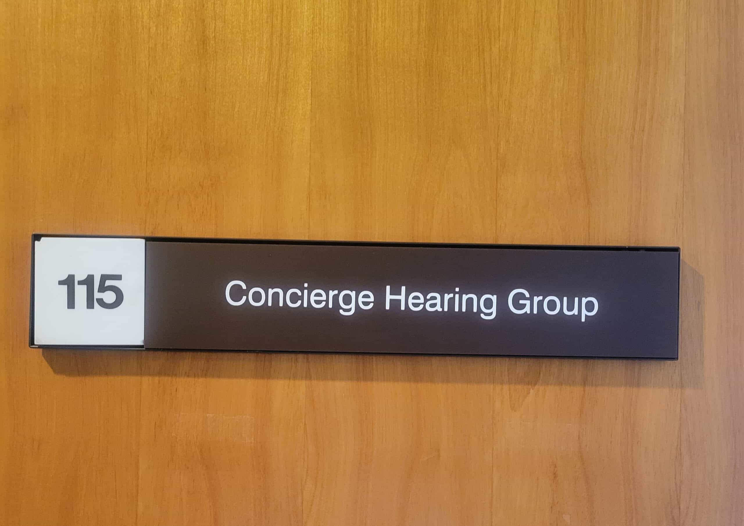 Concierge Hearing Group Office 115